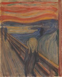 Edvard Munch, The Scream, 1893. National Gallery of Norway.